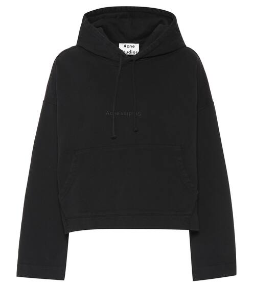 Joghy embossed cotton hoodie | Acne Studios