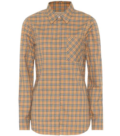 Check cotton shirt | Burberry
