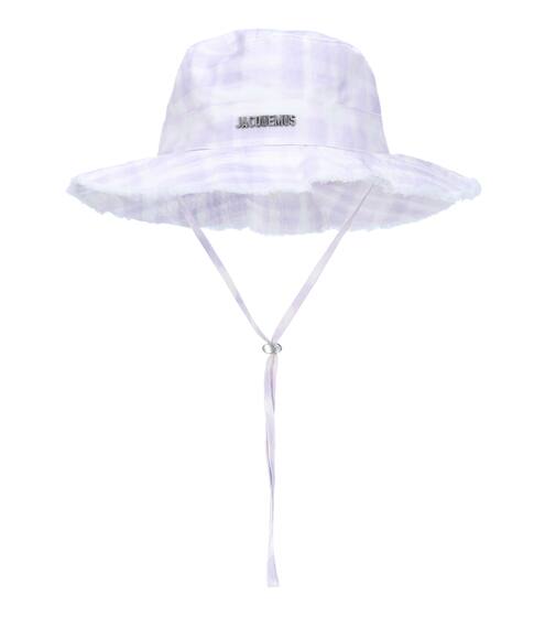Le Bob Artichaut checked bucket hat | Jacquemus