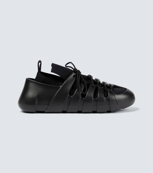 Bottega Veneta Scarpe in Pelle Intrecciata uomo - Glamood Outlet