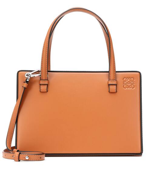 Postal leather tote | Loewe