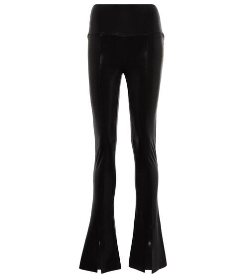 Bedruckte High-Rise Leggings Mytheresa Damen Kleidung Hosen & Jeans Lange Hosen Leggings & Treggings