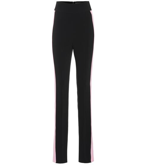 High-rise skinny cady pants | David Koma