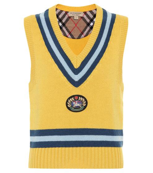 Wool and cashmere vest | Burberry