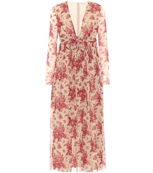 Floral crêpe dress | REDValentino