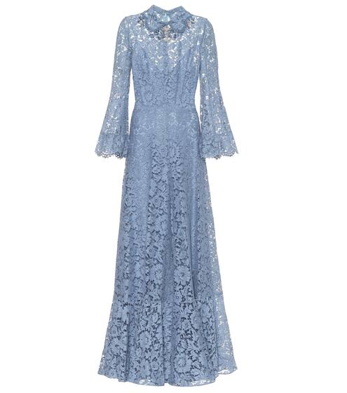 Embellished floral-lace gown | Valentino