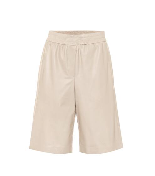 Shorts aus Leder | Brunello Cucinelli