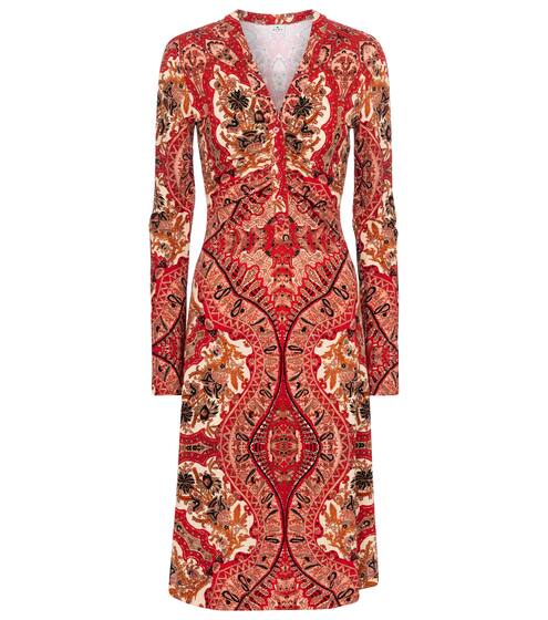Paisley crêpe midi dress | Etro