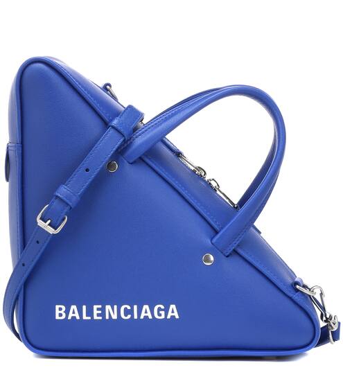 Triangle Duffle S leather tote | Balenciaga