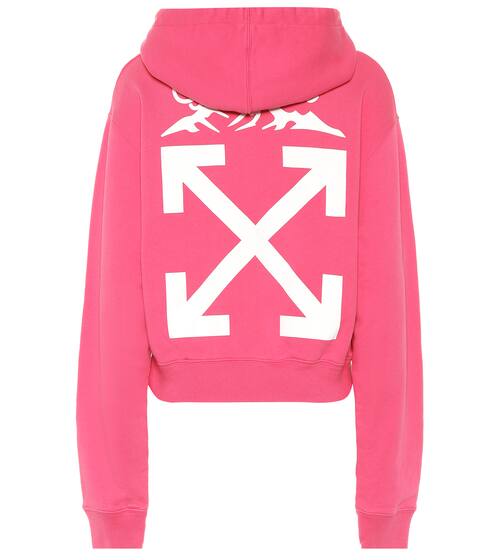 Exclusive to Mytheresa – printed cotton hoodie | Off-White