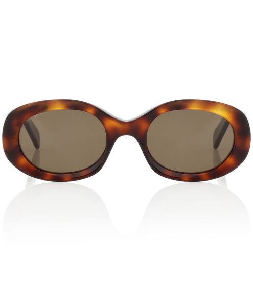 Oval acetate sunglasses | Celine Eyewear