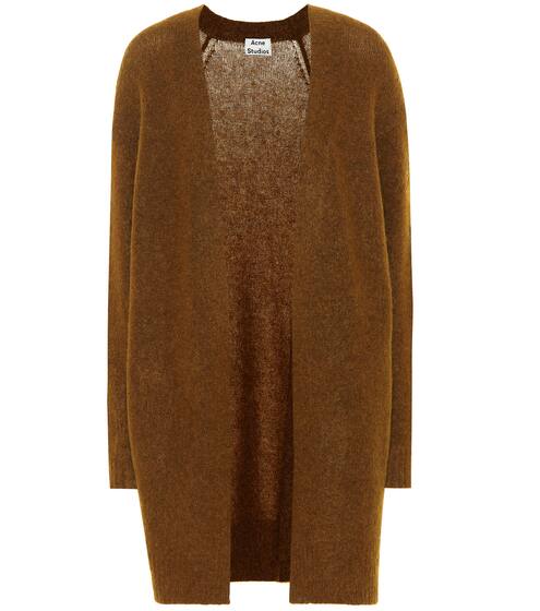 Raya wool and mohair-blend cardigan | Acne Studios