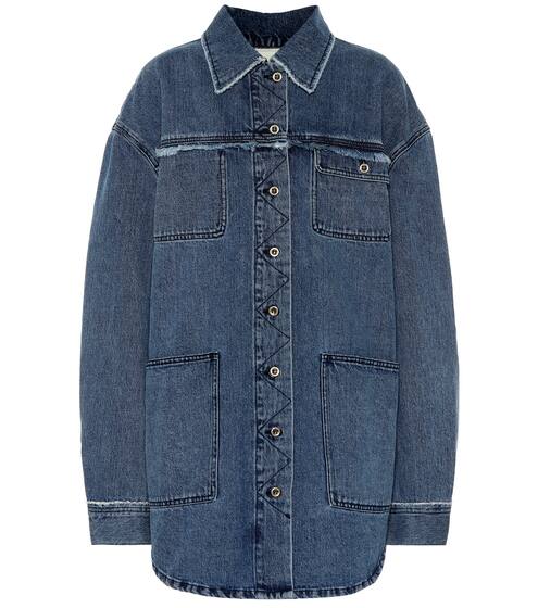 Distressed denim shirt | Acne Studios