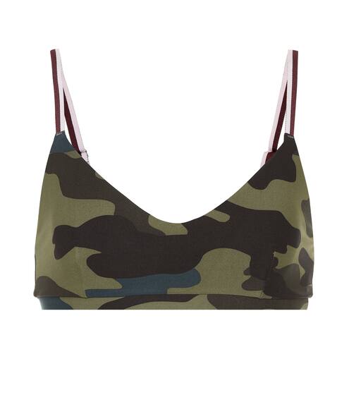 Army Camo Ballet sports bra | The Upside