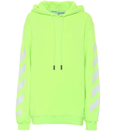 كنزة هودي من القطن | Off-White