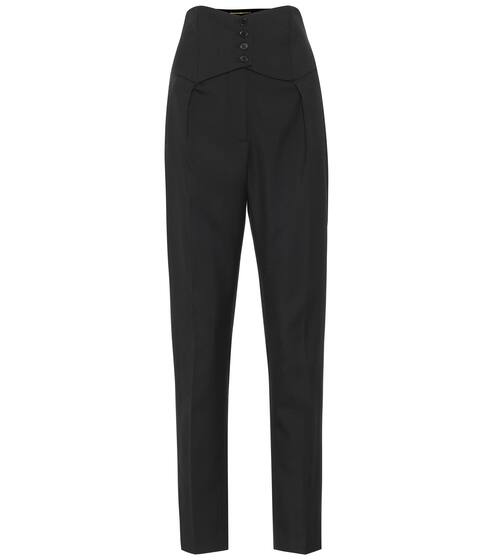 Wool-twill slim pants | Saint Laurent