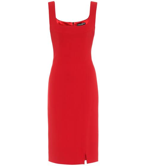 Midikleid aus Crêpe | Dolce & Gabbana