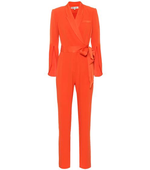 Crêpe jumpsuit | Diane von Furstenberg