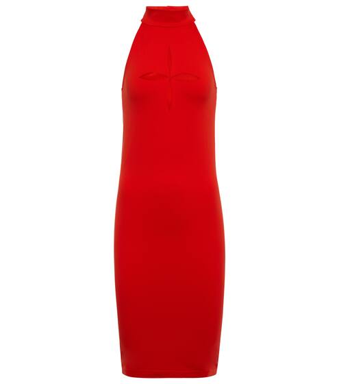 wolford shiny viscose dress