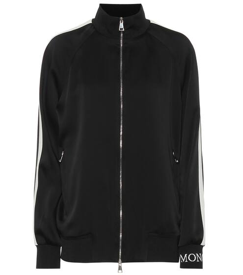 Satin track jacket | Moncler