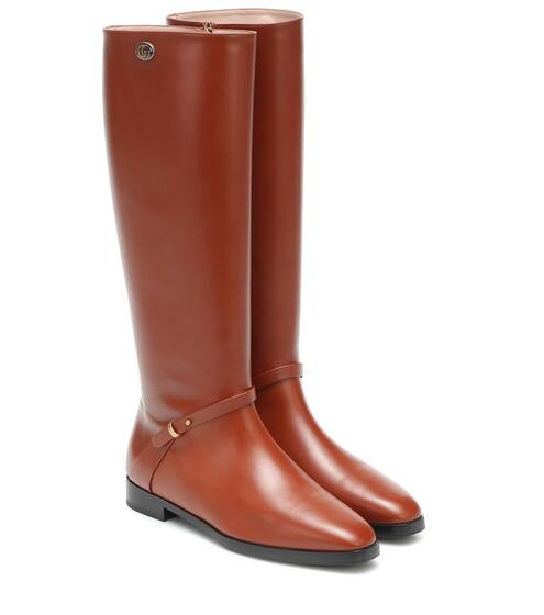 Stiefel Rosie aus Leder | Gucci