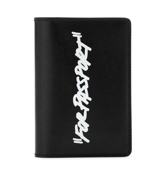 Leather passport holder | Off-White