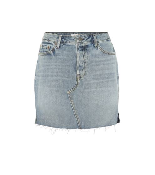 Blaire high-waisted denim miniskirt | Grlfrnd
