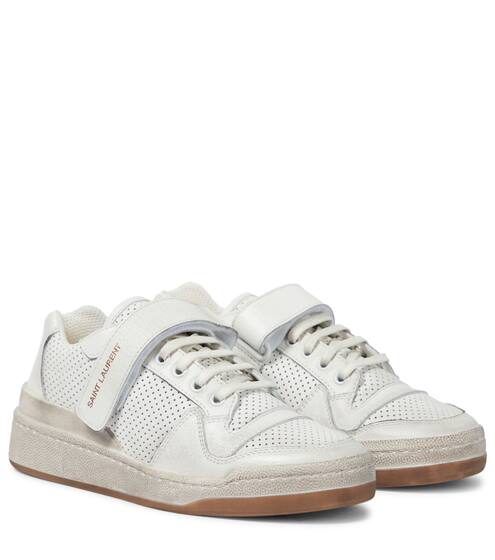 SL24 leather sneakers | Saint Laurent