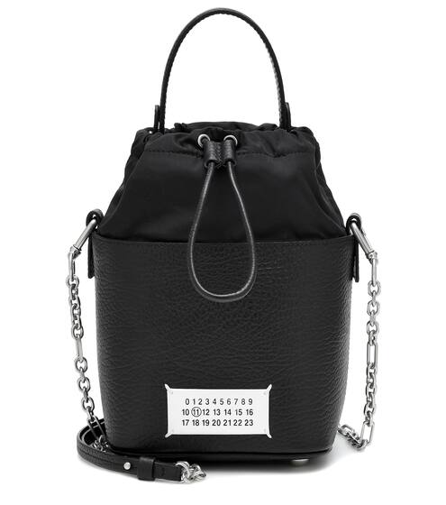 5AC Small leather bucket bag | Maison Margiela