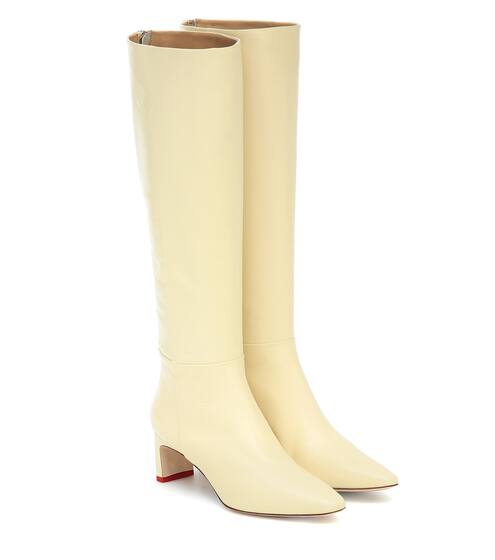 بوت للركبة من الجلد Sidney | Aeydē