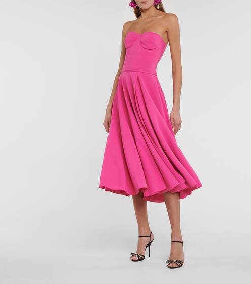 Stretch-crêpe midi dress | Dolce & Gabbana