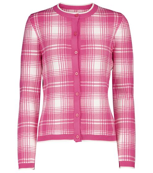 Plaid cardigan | Oscar de la Renta
