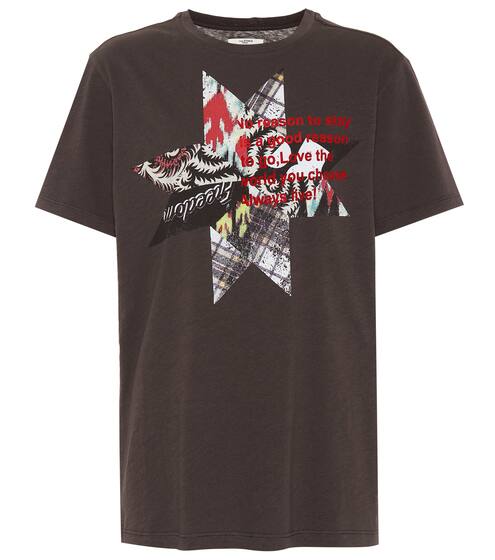 Zewel printed cotton T-shirt | Isabel Marant, Étoile