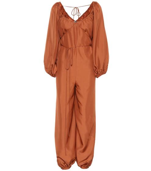 Nora silk jumpsuit | Three Graces London