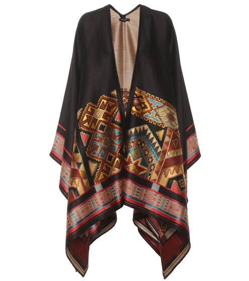 Wool-blend poncho | Etro