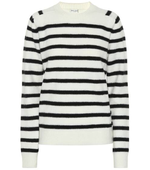 Striped wool sweater | Saint Laurent