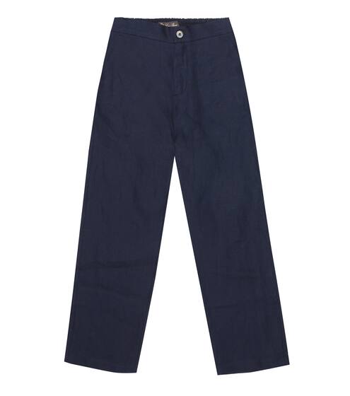 Pantalon Marc en lin | Loro Piana Kids