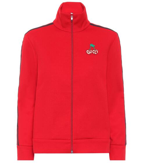 Trainingsjacke aus Piqué-Jersey | Gucci