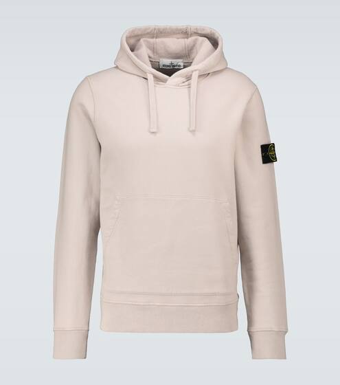 سويت شيرت من القطن بغطاء للرأس | Stone Island