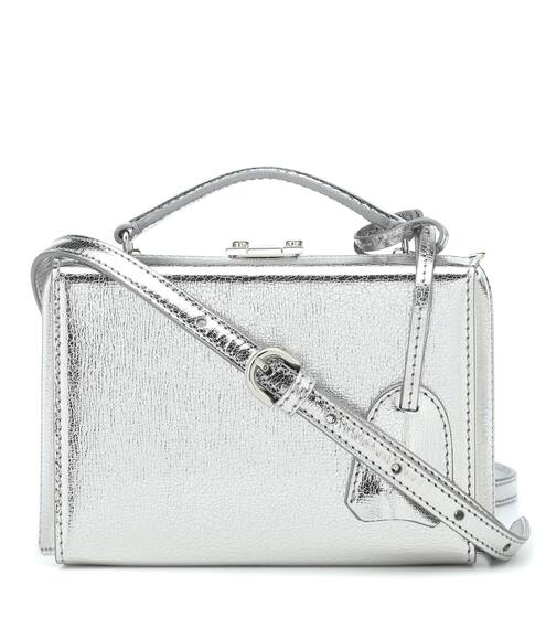 حقيبة للكتف من الجلد Grace Mini Box | Mark Cross