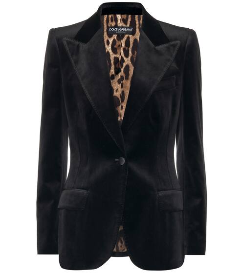 Velvet blazer | Dolce & Gabbana