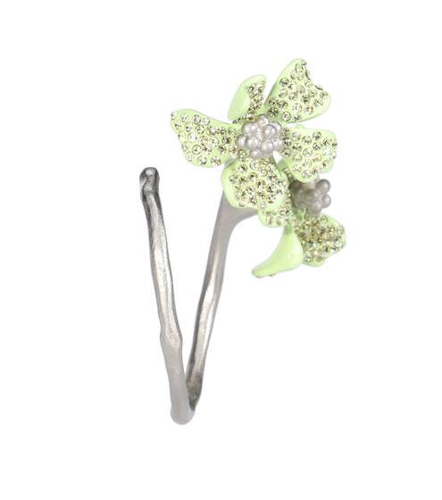 Crystal-embellished single earring | Acne Studios