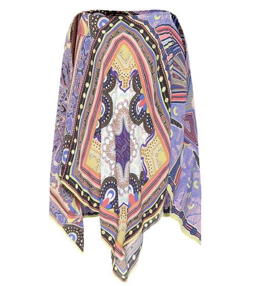 Printed poncho | Etro