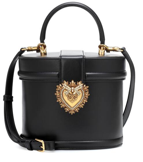 Devotion leather bucket bag | Dolce & Gabbana
