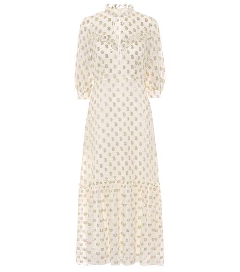 Maxikleid aus Chiffon mit Fil Coupé | Etro