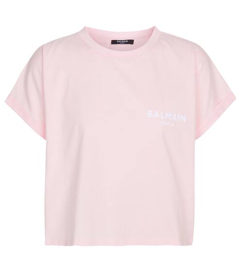 Logo cotton jersey T-shirt | Balmain