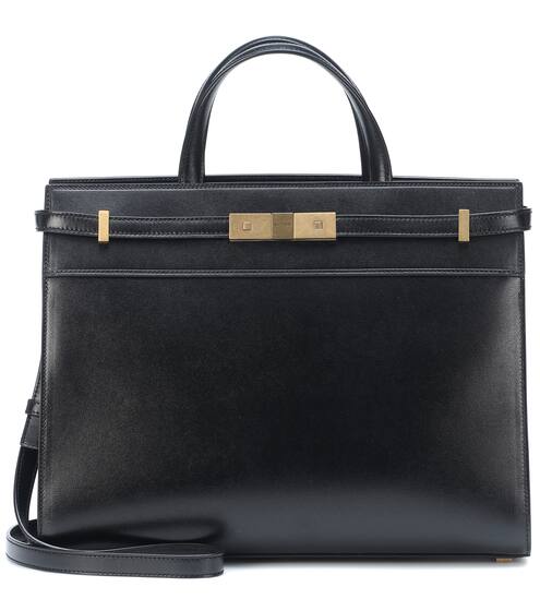 Manhattan Small leather tote | Saint Laurent