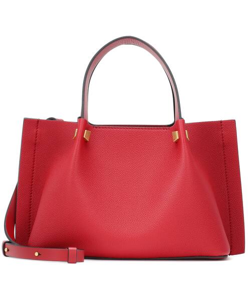 Valentino Garavani VLOGO Escape Small leather tote | Valentino