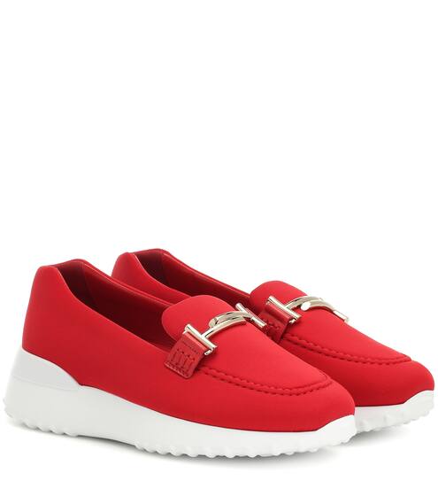 Exclusive to Mytheresa – Double T neoprene loafers | Tod's