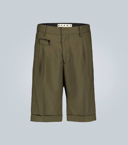 Tailored wool shorts | Marni